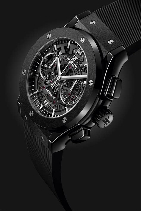 hublot skeleton aerofusion black magic on wrist|Classic Fusion Aerofusion Black Magic Luxury Watch .